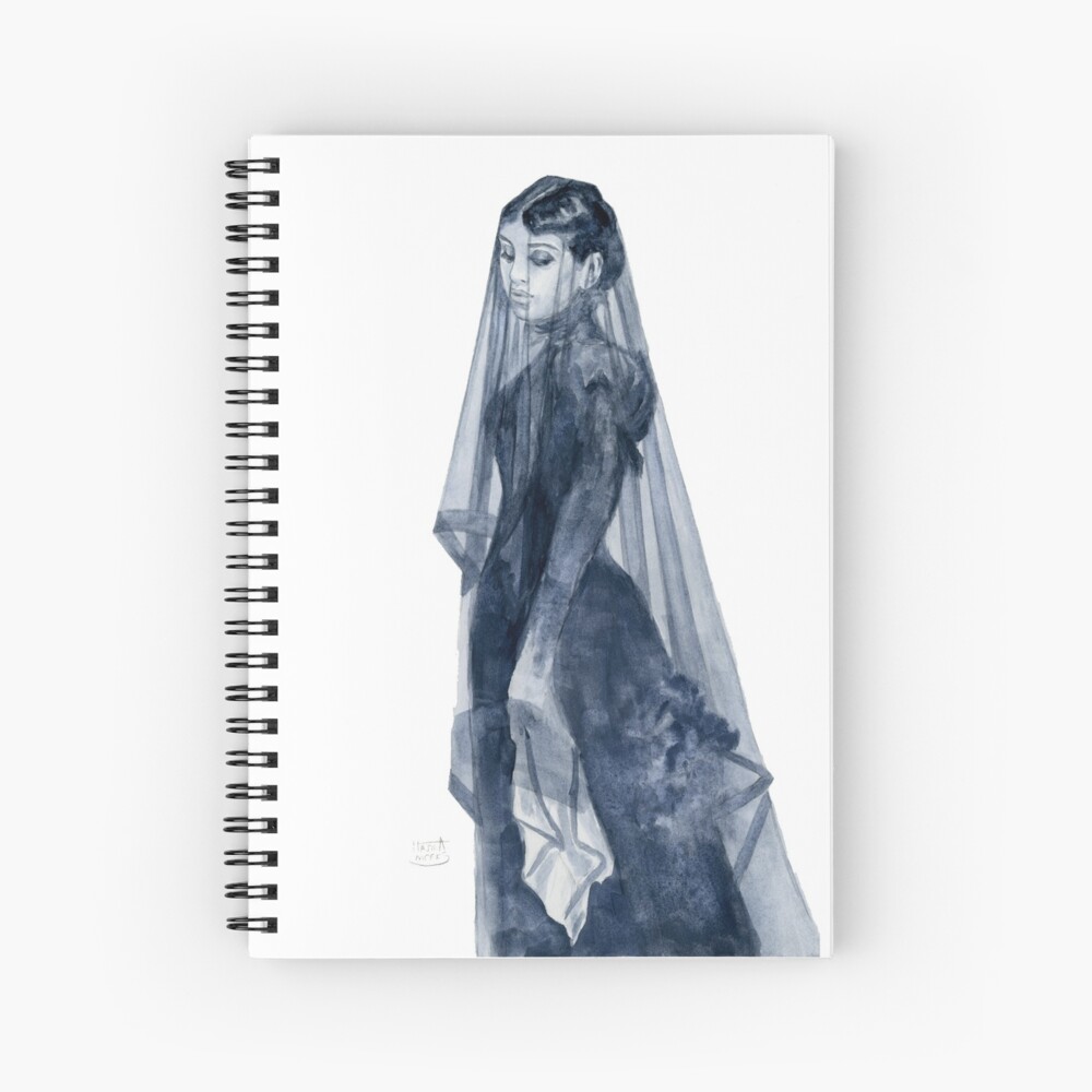 Zorn Widow Study Spiral Notebook