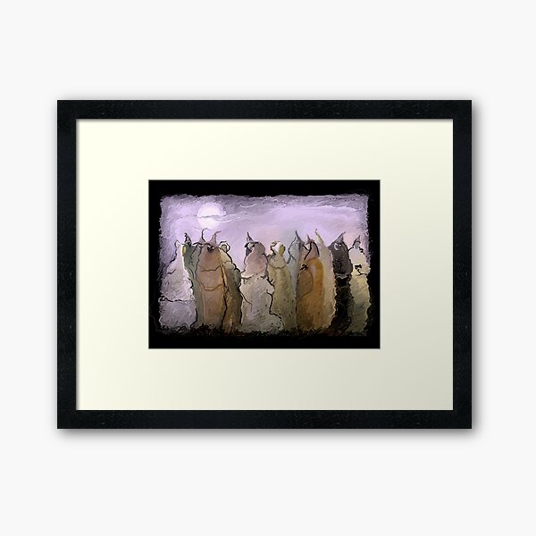 Aquelarre Framed Art Print