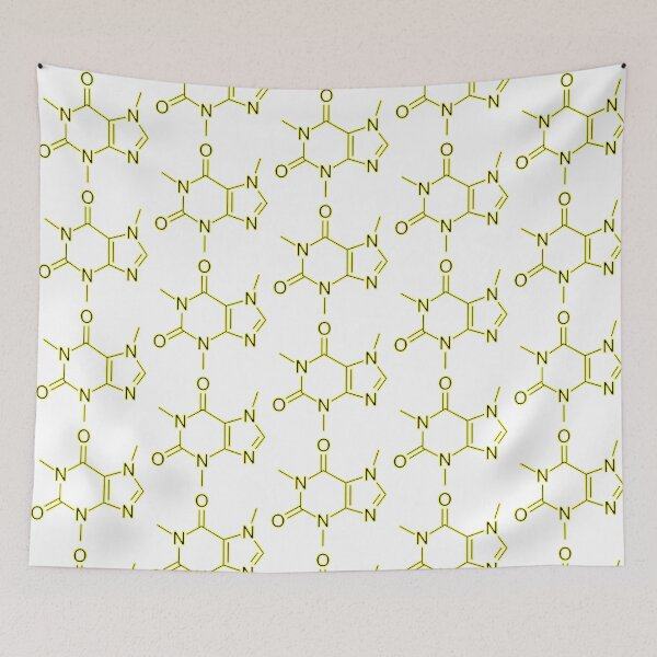 Item preview, Caffeine Molecule designed and sold by SerpentSkyArts.