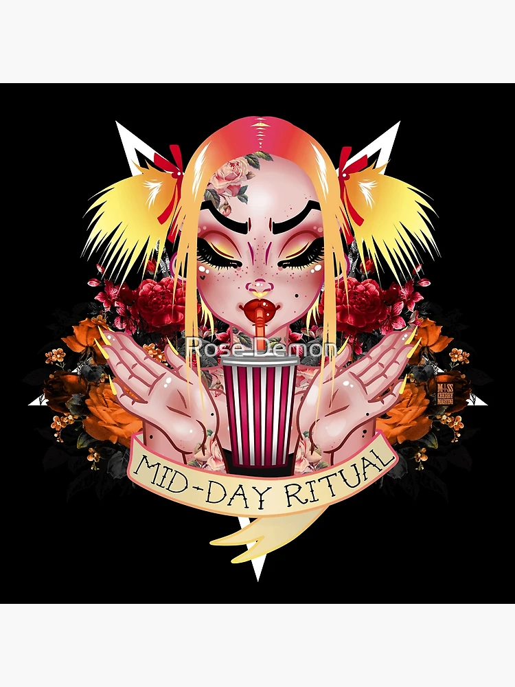 Thumbnail 3 of 3, Poster, Mid-Day Ritual designed and sold by Rose Demon.