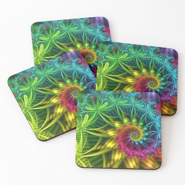 Item preview, Spiral Rainbow Fractal designed and sold by pinkal.