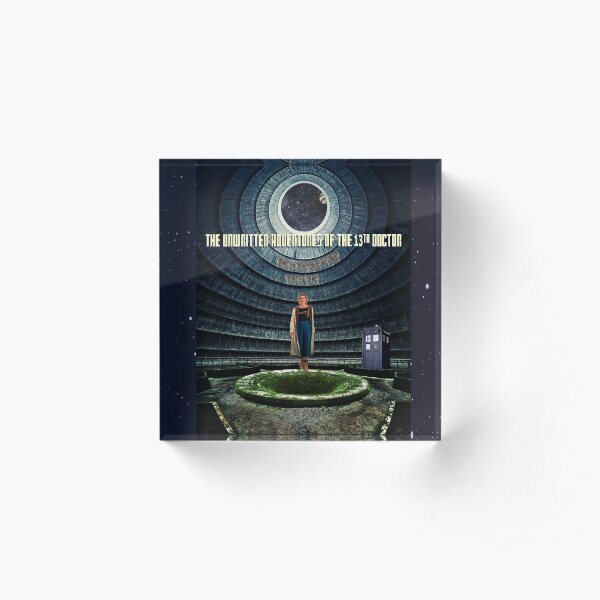 Doctor Who and the Abandoned Power Plant Acrylic Block
