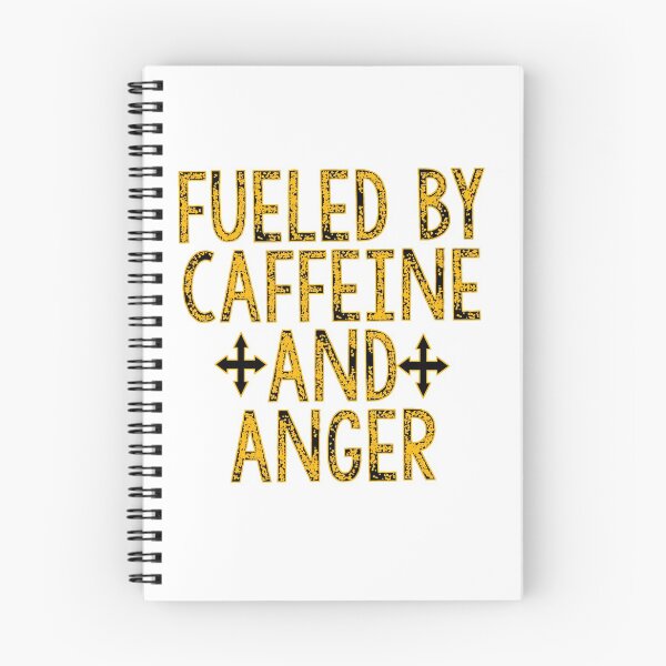 Item preview, Fueled By Caffeine and Anger designed and sold by SerpentSkyArts.