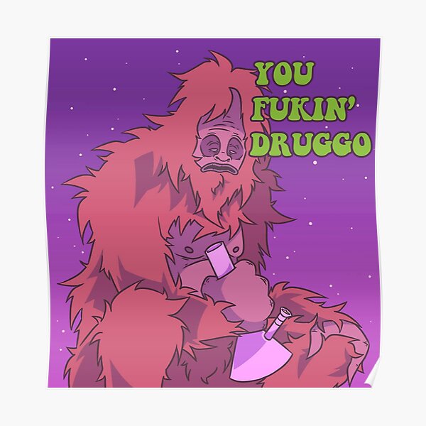 You Fukin' Druggo Poster