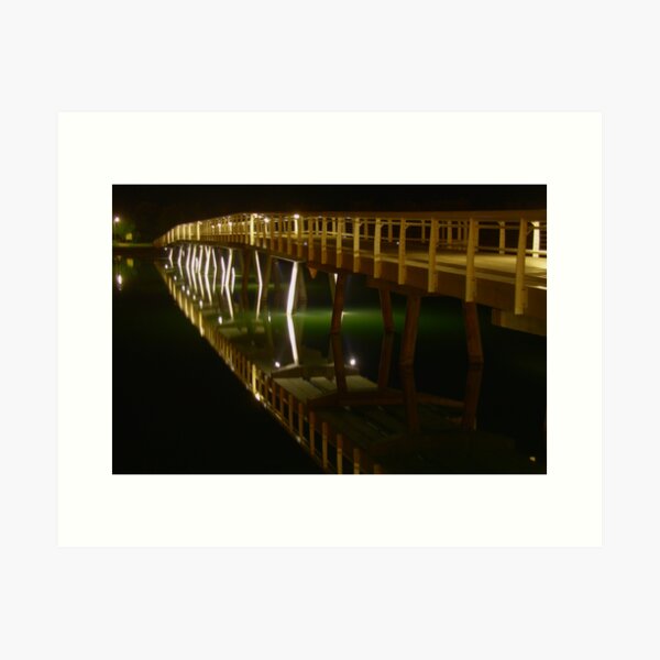 Item preview, Lakes Entrance Bridge leading to the sea. designed and sold by John Vandeven.