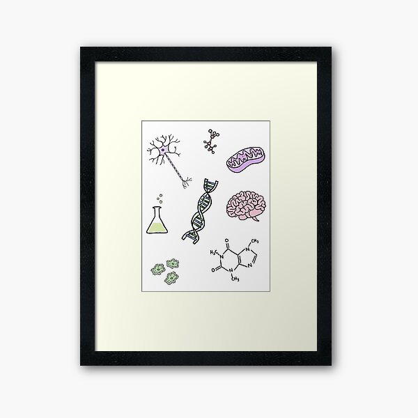 Science! Framed Art Print