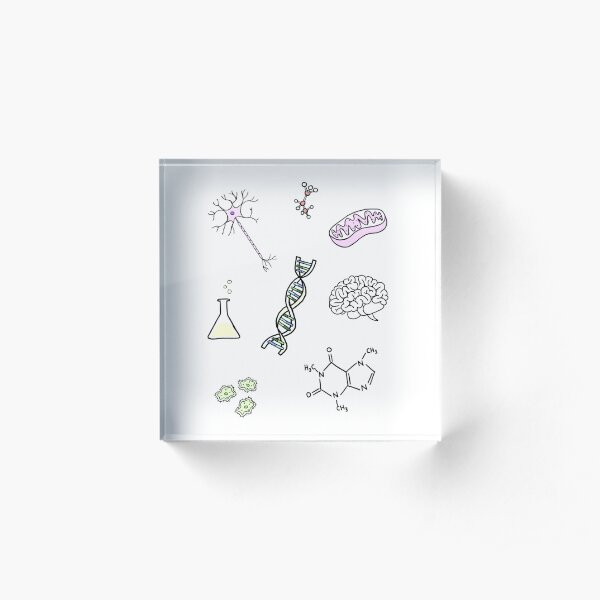 Science! Acrylic Block