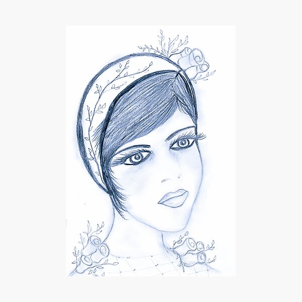 Item preview, A Sweet Flapper designed and sold by blayzeink.