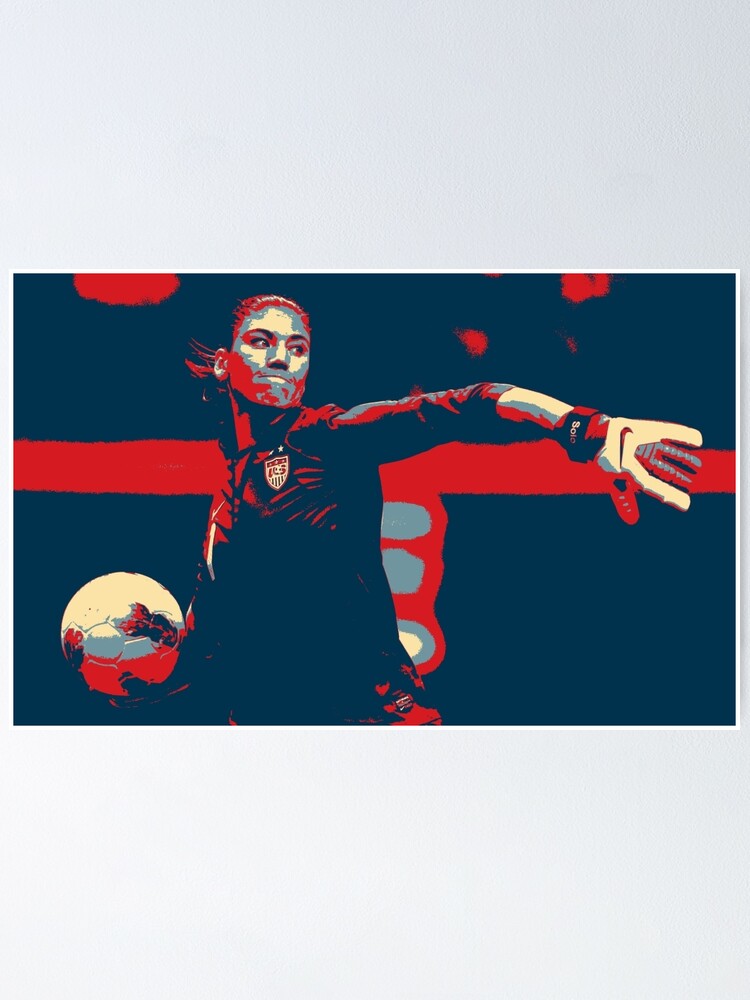 Hope Solo 3 Poster By Hfournier Redbubble