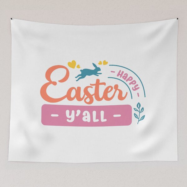 Item preview, Happy Easter Y'all designed and sold by Visualsplendors.