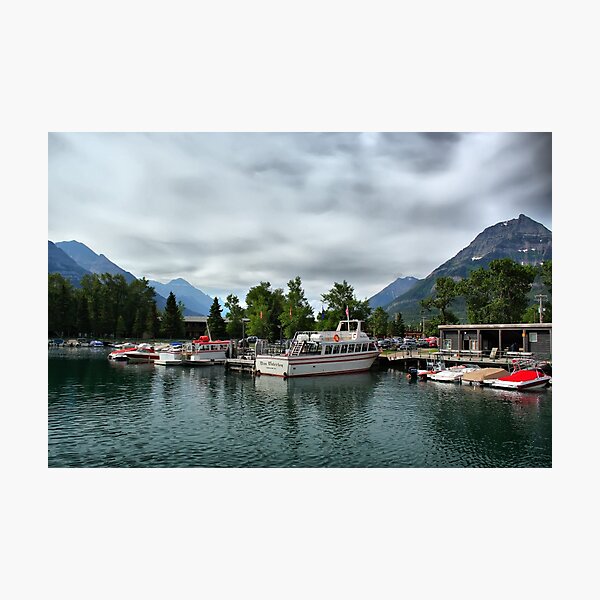 Item preview, Marina, Waterton Lakes NP, Alberta, Canada designed and sold by Teresa Zieba.