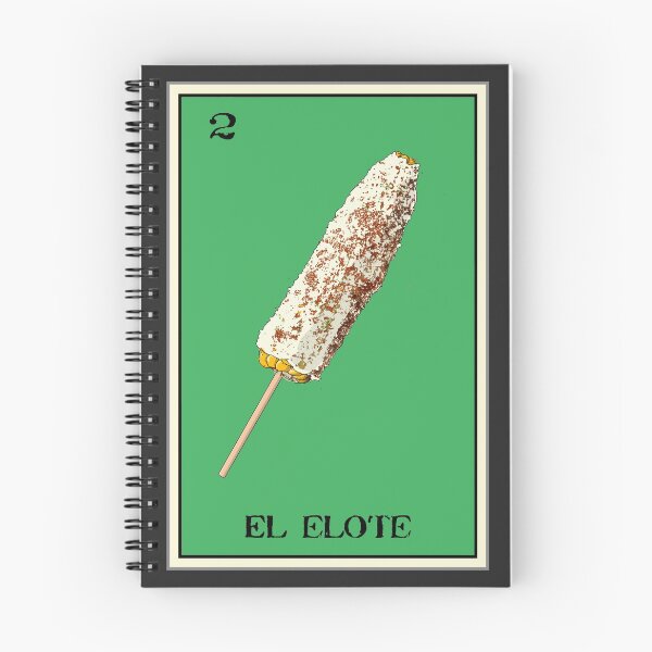 Item preview, El Elote Loteria Design designed and sold by The Great Land of Snark!.