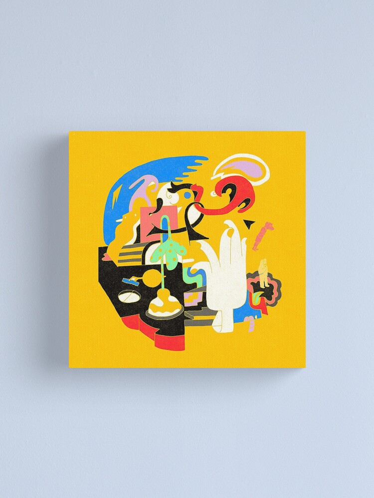 Alternate view of Faces - Mac Miller Canvas Print