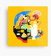 Gesichter - Mac Miller Metallbild