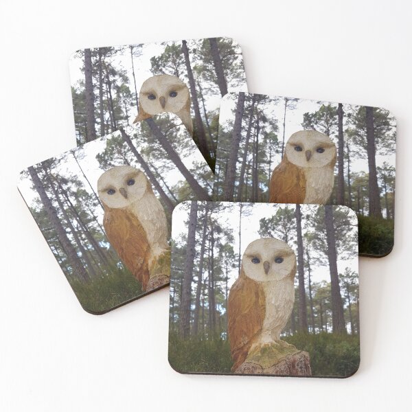 Item preview, Woodland owl carving designed and sold by lfmdesigns.