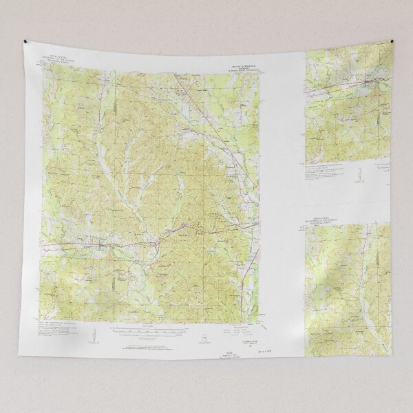 Item preview, USGS TOPO Map Mississippi MS Chunky 336842 1957 62500 designed and sold by WetdryvacRBO2.