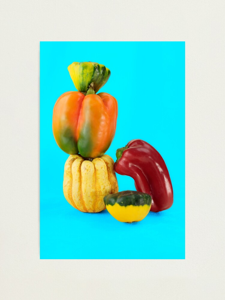 Alternate view of Vegetable tower Photographic Print