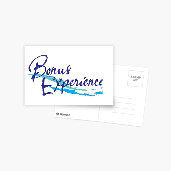Sparkling Water BXP Logo - Unflavored Postcard