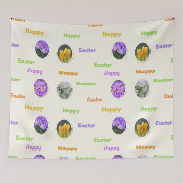 Item preview, Happy Easter Crocuses Sticker Set and More designed and sold by sweetpea73.