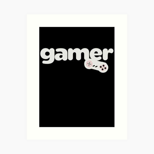 Item preview, Gamer - Dark Version designed and sold by Clara Hollins.