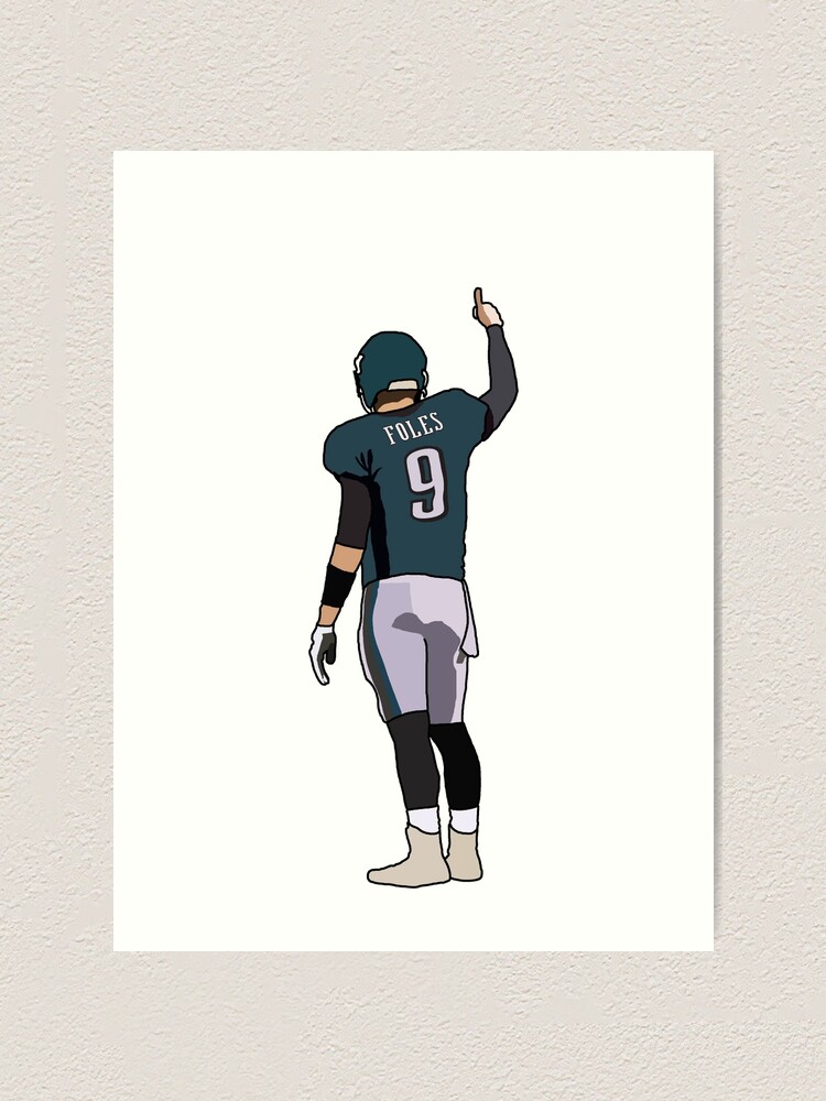 Nick Foles Philadelphia Eagles Football Jersey Poster Man 