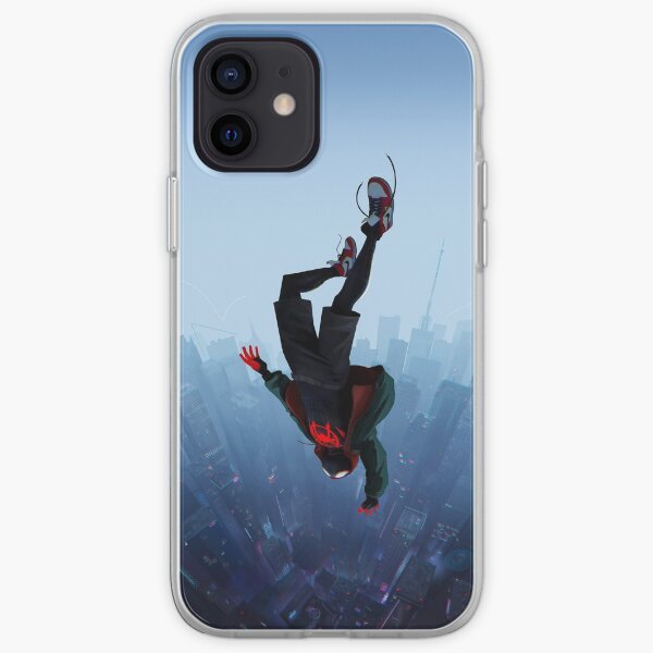 Miles Morales jump iPhone Soft Case