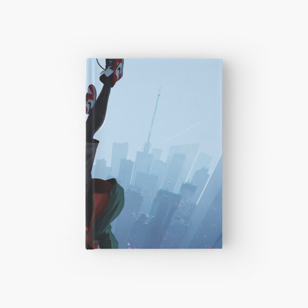Miles Morales springen Notizbuch