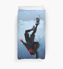 Miles Morales jump Duvet Cover