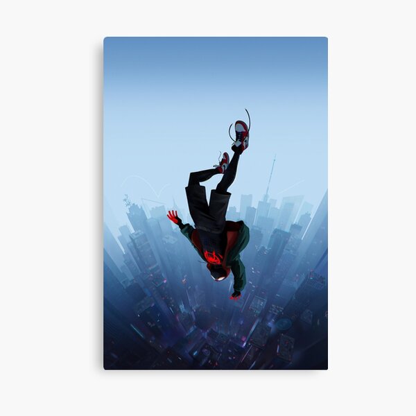 Miles Morales jump Canvas Print