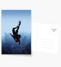 Miles Morales jump Postcards