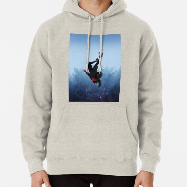 Miles Morales jump Pullover Hoodie