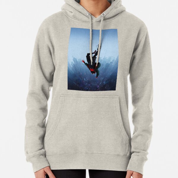 Miles Morales jump Pullover Hoodie