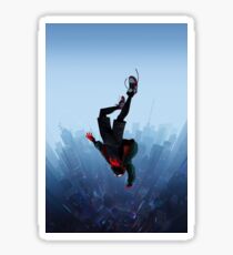 Miles Morales jump Sticker