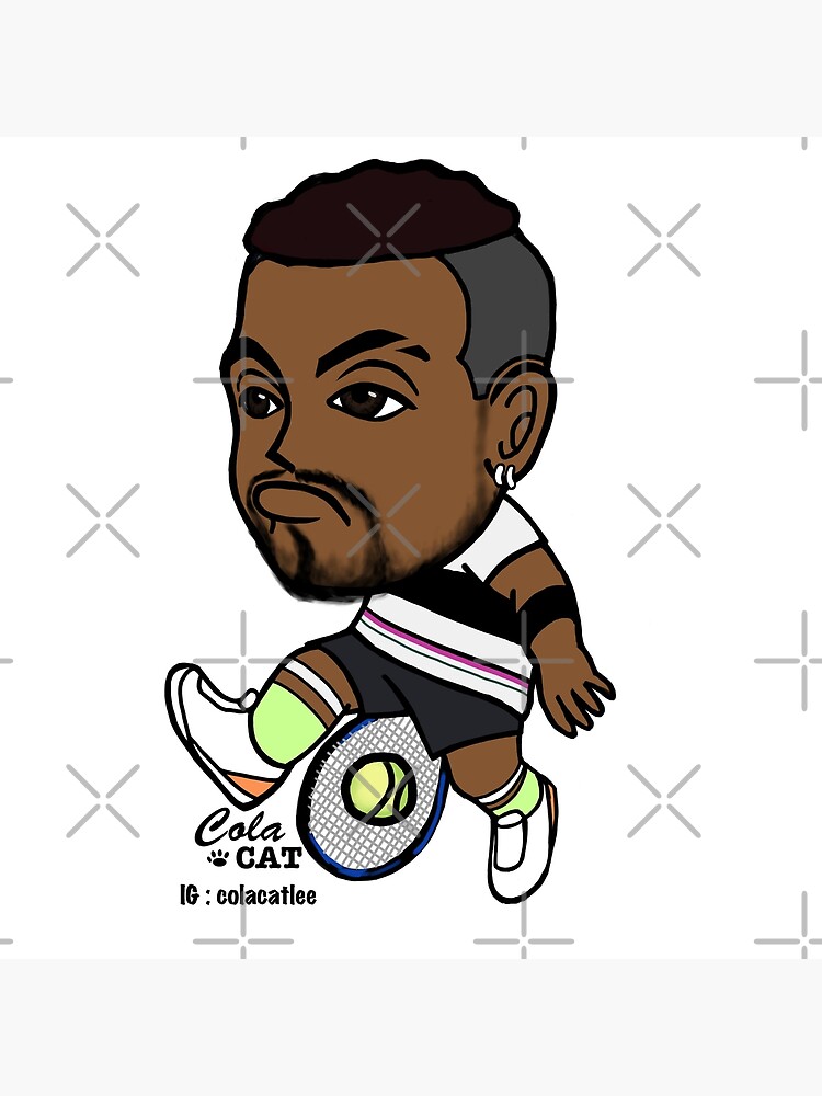 &ldquo;Nick Kyrgios Tennis&rdquo; Poster for Sale by Colacatlee | Redbubble