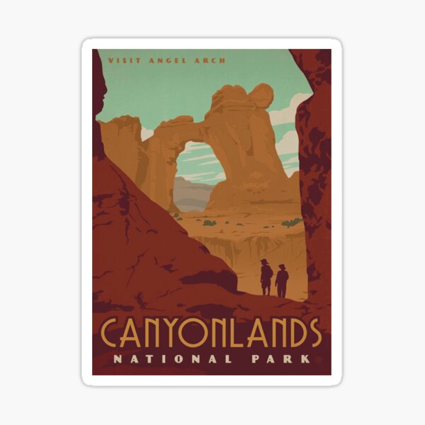 Arches National Park Sticker Merica Clothing Co