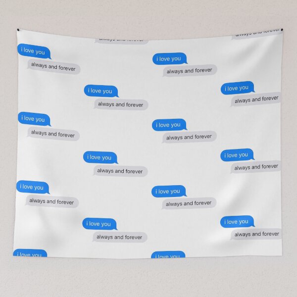 Item preview, i love you, always and forever designed and sold by pnkrose.