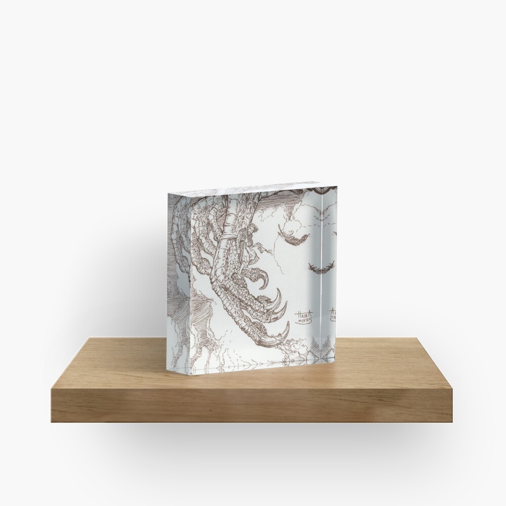 Sindbad & the Roc Acrylic Block