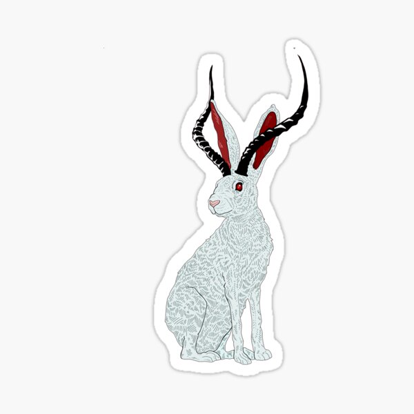 Jackalope Sticker
