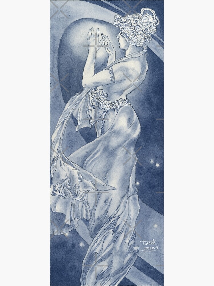 Indigo Mucha Star by HajraMeeks