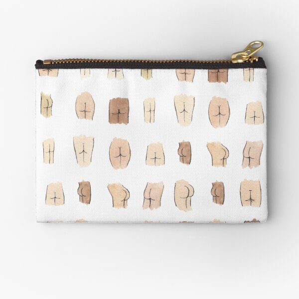 Butts Zipper Pouch