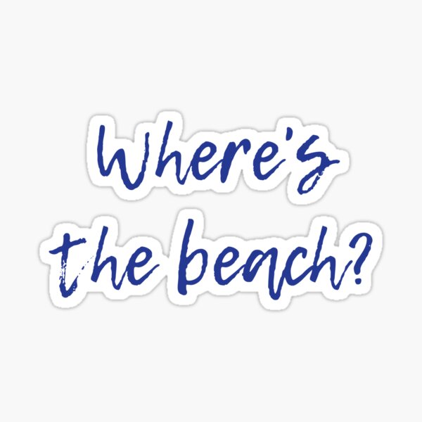 Artikel-Vorschau von Wo ist der Strand?, designt und verkauft von rymcintire.