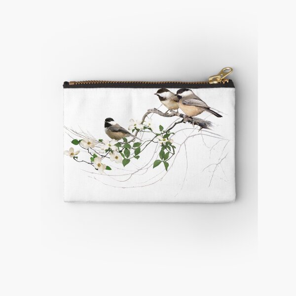 Item preview, Chickadees On Flowering Branch designed and sold by Salmoneggs.