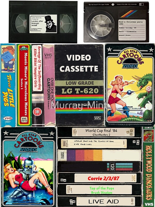 "VHS Memories " By Murray-Mint | Redbubble