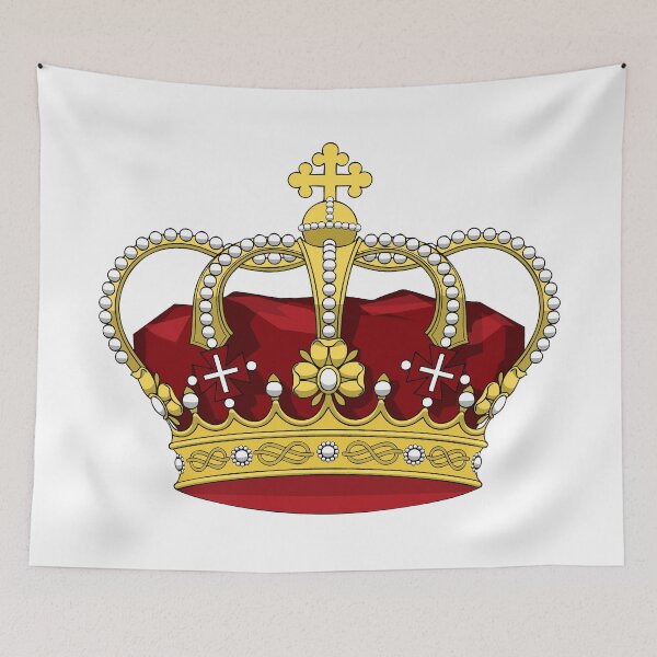 Item preview, Regal Royal Red Crown designed and sold by GrudaDesigns.