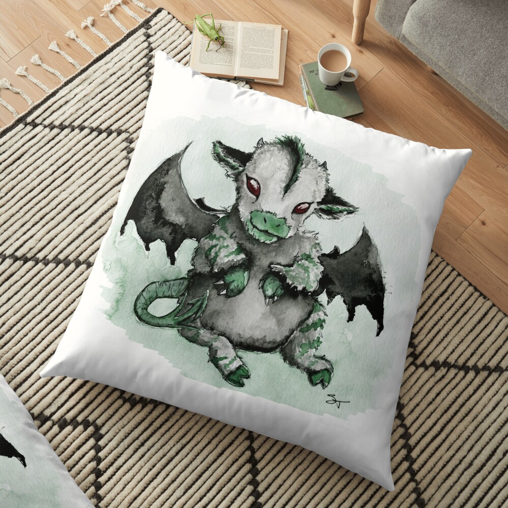 cryptid body pillow