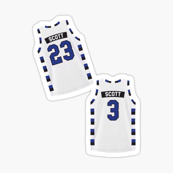 Lucas Scott Jersey Sticker for Sale by stfurman