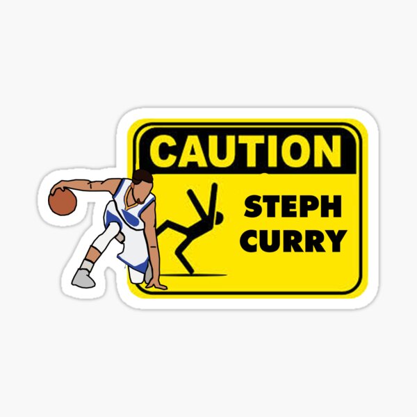 Curry 'Caution' Sticker