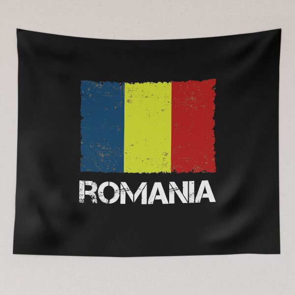 Item preview, Romania Flag Used Look Vintage designed and sold by Argentini.