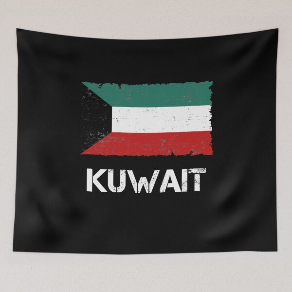 Item preview, Kuwait Flag Used Look Vintage designed and sold by Argentini.