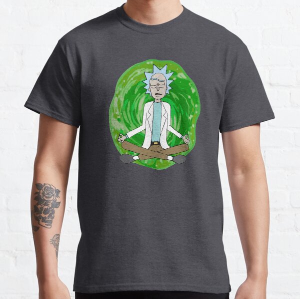 Rick and Morty Zen Meditation Classic T-Shirt